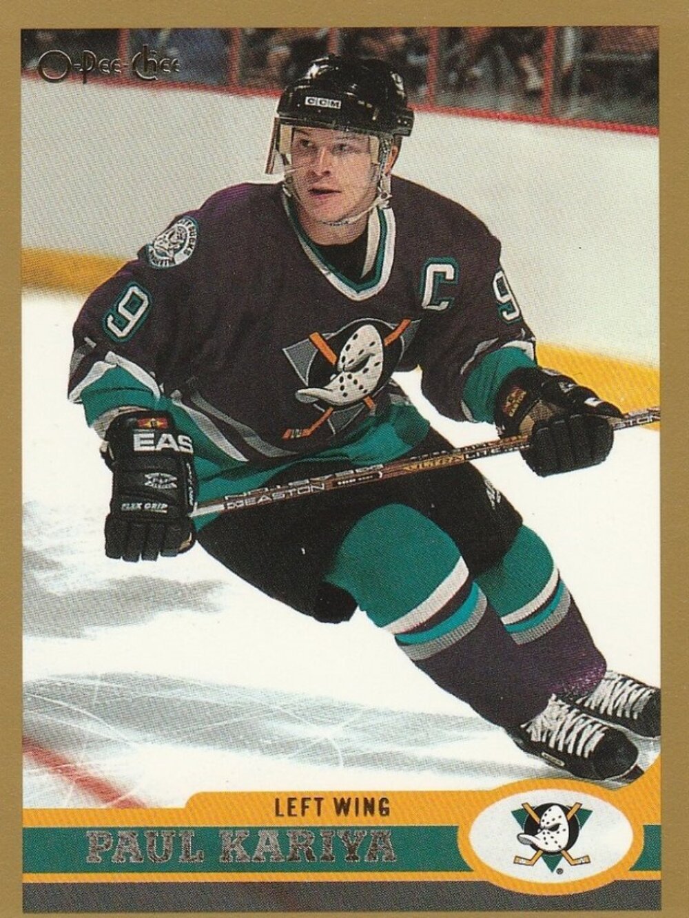 Paul Kariya - 1999 O Pee Chee Hockey Card